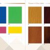 Mẫu màu gỗ