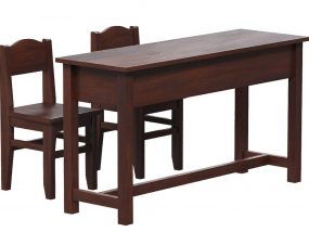 Bàn học sinh gỗ tự nhiên