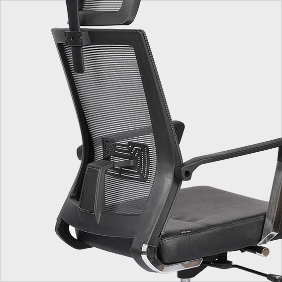 gl315-ct2 Ghế khung tựa nhựa, bọc vải lưới cao cấp