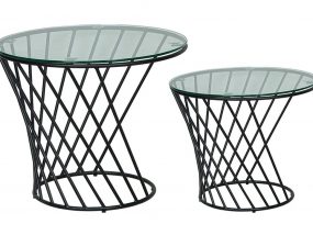 Bàn Sofa khung thép - inox