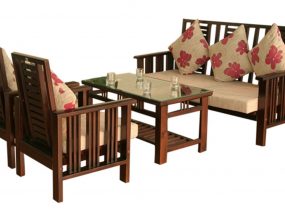 Sofa gỗ tự nhiên